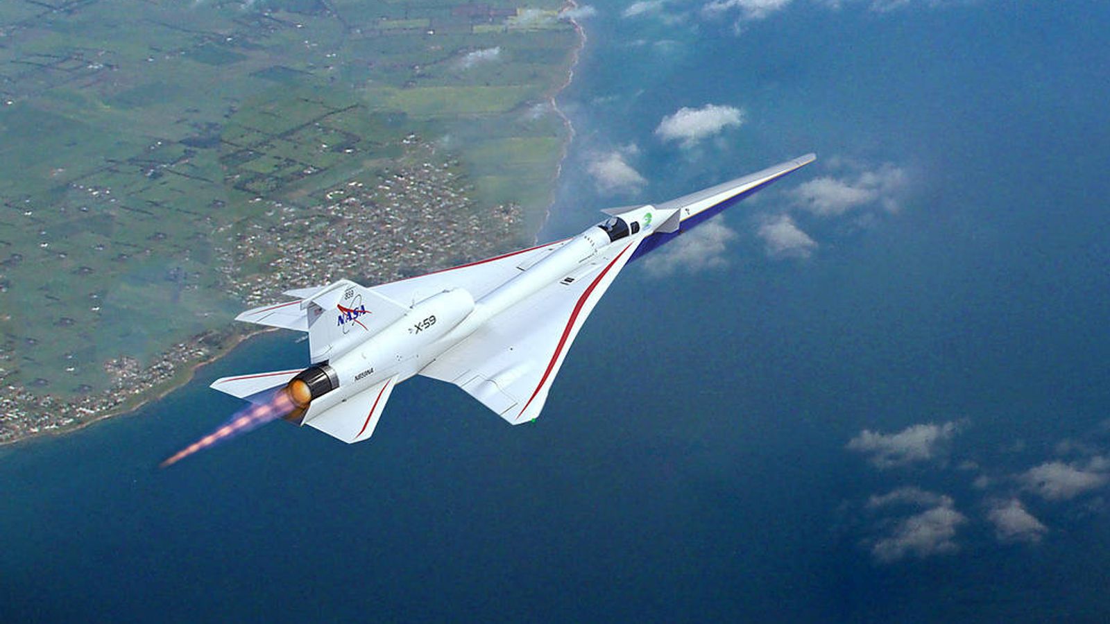 هواپیمای مافوق صوت X-59  ناسا