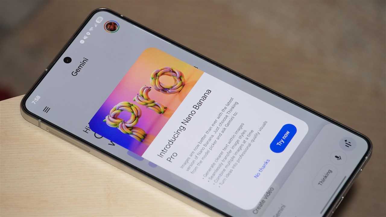 هوش مصنوعی Nano Banana 2.1 گوگل برای تولید تصاویر 4K