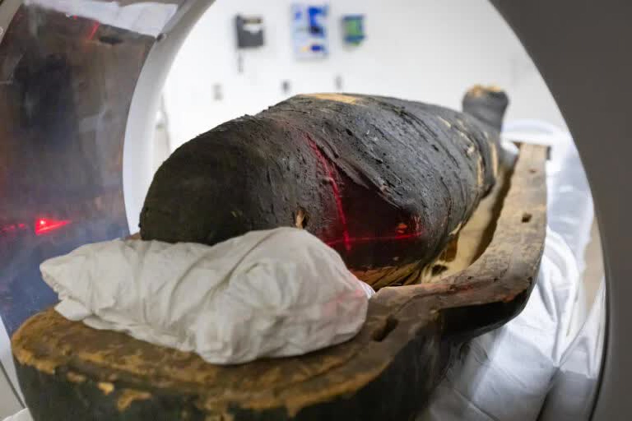 اسکن مومیایی‌