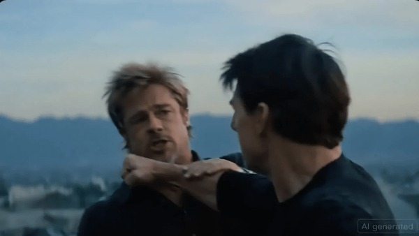 تام کروز و برد پیت