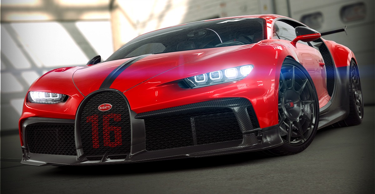 بوگاتی شیرون پور اسپرت