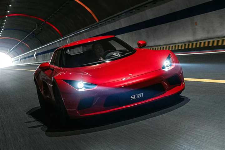 خودروی اسپرت الکتریکی JMEV SC01