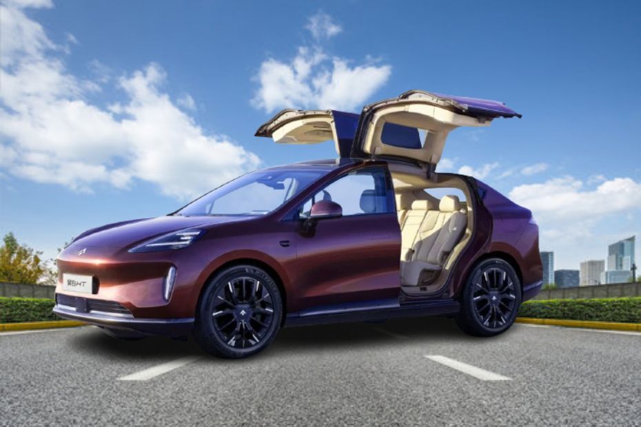 GAC Hyptec HT electric SUV with gullwing doors