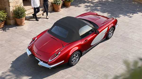 رودستر Mitsuoka LA1 با طراحی الهام‌گرفته از شورولت کوروت C1