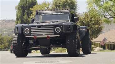 Scarbo SV Rover هایپرکامیون آفرودی ۱۵۰۰ اسب بخاری