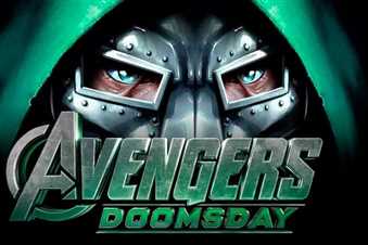پوستر فیلم Avengers Doomsday با حضور دکتر دوم و قهرمانان دنیای سینمایی مارول
