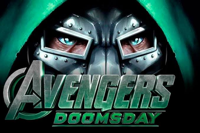 پوستر فیلم Avengers Doomsday با حضور دکتر دوم و قهرمانان دنیای سینمایی مارول