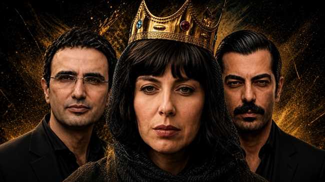 لیلا حاتمی و نوید پورفرج در فیلم سینمایی بُت حمید نعمت‌الله