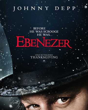 جانب دپ در پوستر فیلم Ebenezer: A Christmas Carol