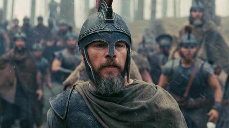 مت دیمون در نقش اودیسئوس در فیلم The Odyssey ساخته کریستوفر نولان