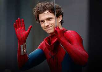 تام هالند در نقش مرد عنکبوتی در فیلم Spider-Man Brand New Day