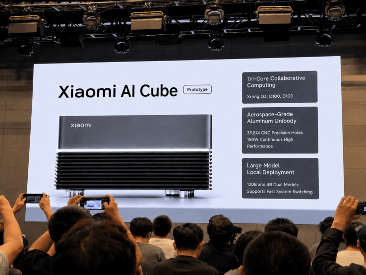 مینی پی سی شیائومی AI Cube مجهز به تراشه‌های XRING O3 و O100 و D100
