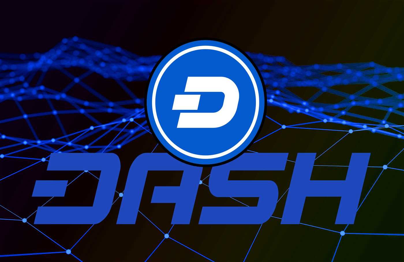 ارز دیجیتال Dash با نماد DASH و لوگوی این رمزارز