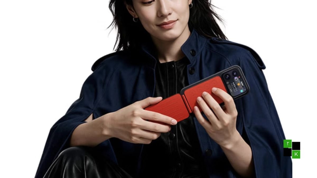 گجت Xiaomi Pocket Guitar متصل به پشت گوشی Xiaomi 18 Pro