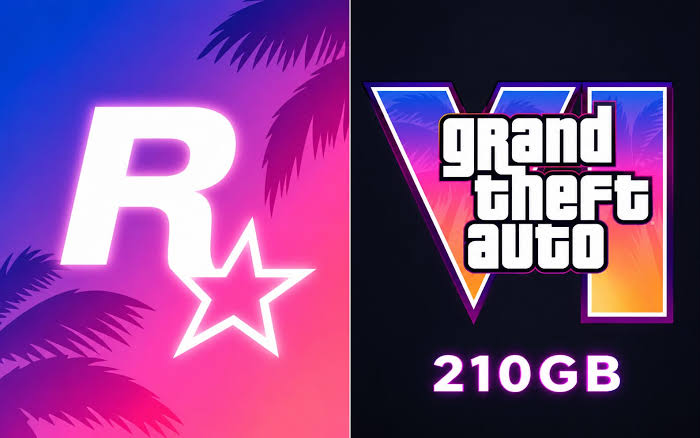 تصویر بازی GTA 6 در کنار گزارش حجم دانلود احتمالی ۲۱۰ گیگابایتی نسخه پلی‌استیشن ۵