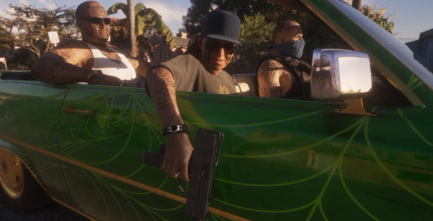 جیسون و لوسیا در تریلر زمان عرضه بازی GTA 6