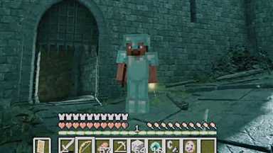 مود Minecraft در Elden Ring با حضور استیو و مکانیک‌های ساخت‌وساز