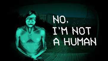 بازی ترسناک No I’m Not a Human و شخصیت‌های مشکوک پشت در خانه