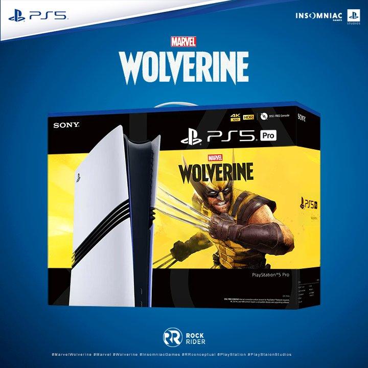 کنترلر DualSense محدود Marvel’s Wolverine با طراحی زرد و رد پنجه