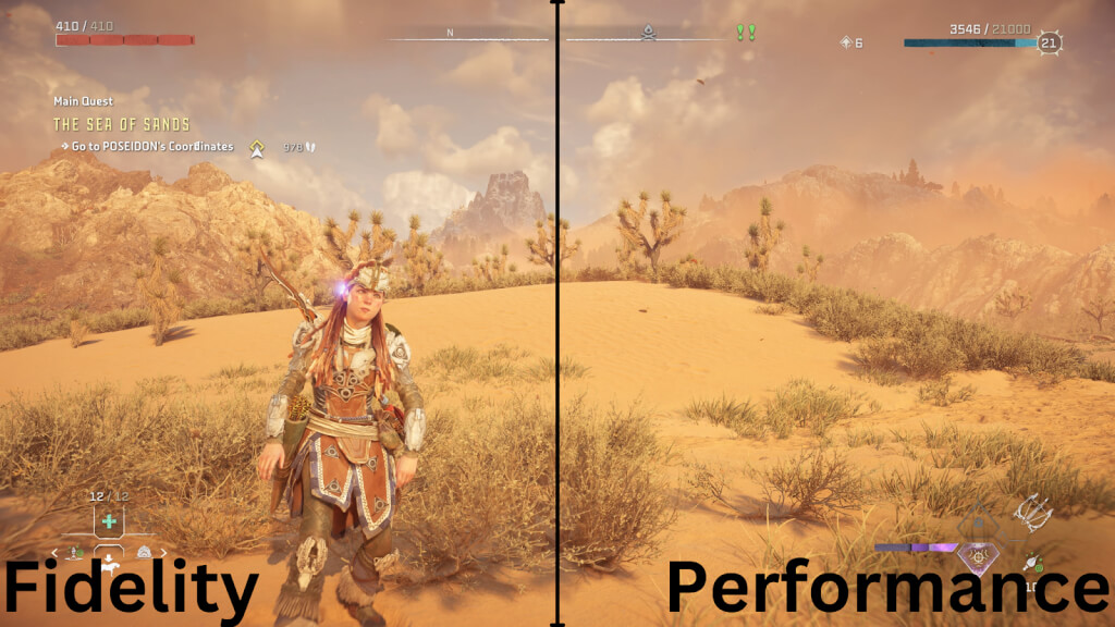 فعال کردن Performance Mode در تنظیمات PS5