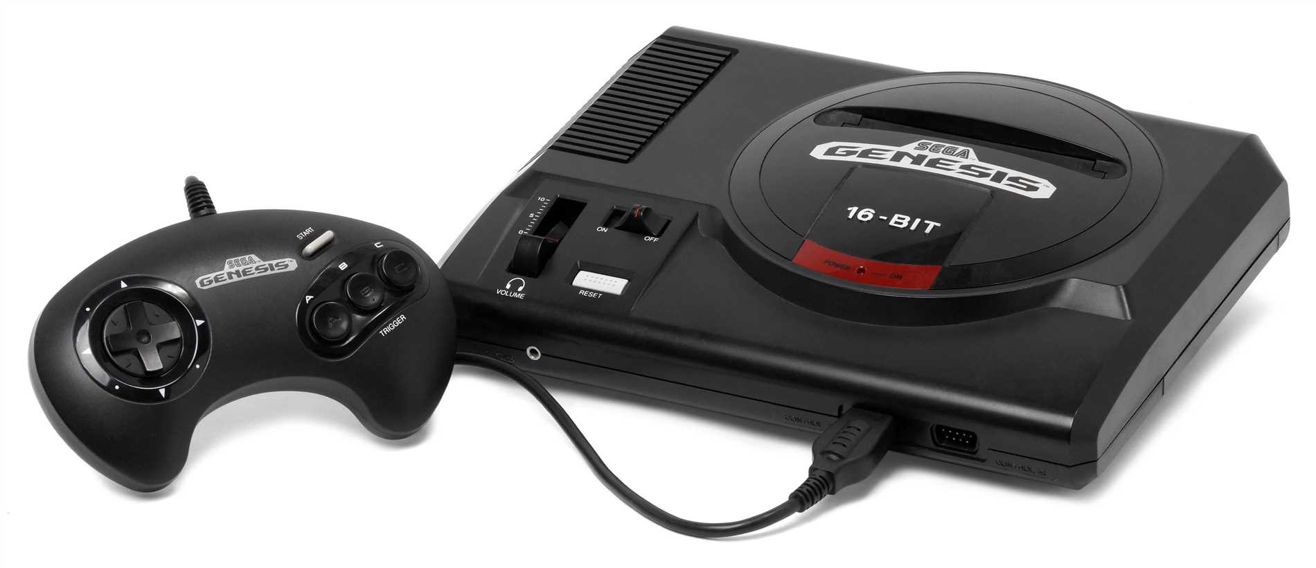 کنسول کلاسیک Sega Genesis و کنترلر آن