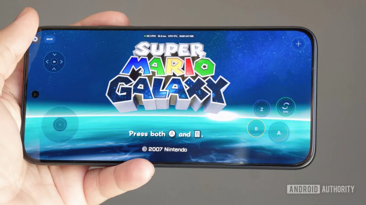 اجرای بازی Super Mario Galaxy روی گوشی اندرویدی با پورت غیررسمی Galaxy-Android