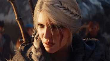 سیری در تصویر مفهومی جدید بازی The Witcher 4 در حال مبارزه با موجودات