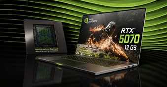 پردازنده گرافیکی لپ‌تاپ GeForce RTX 5070