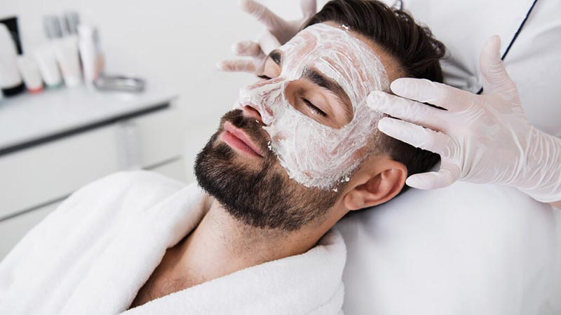فیشیال صورت و پوست آقایان
