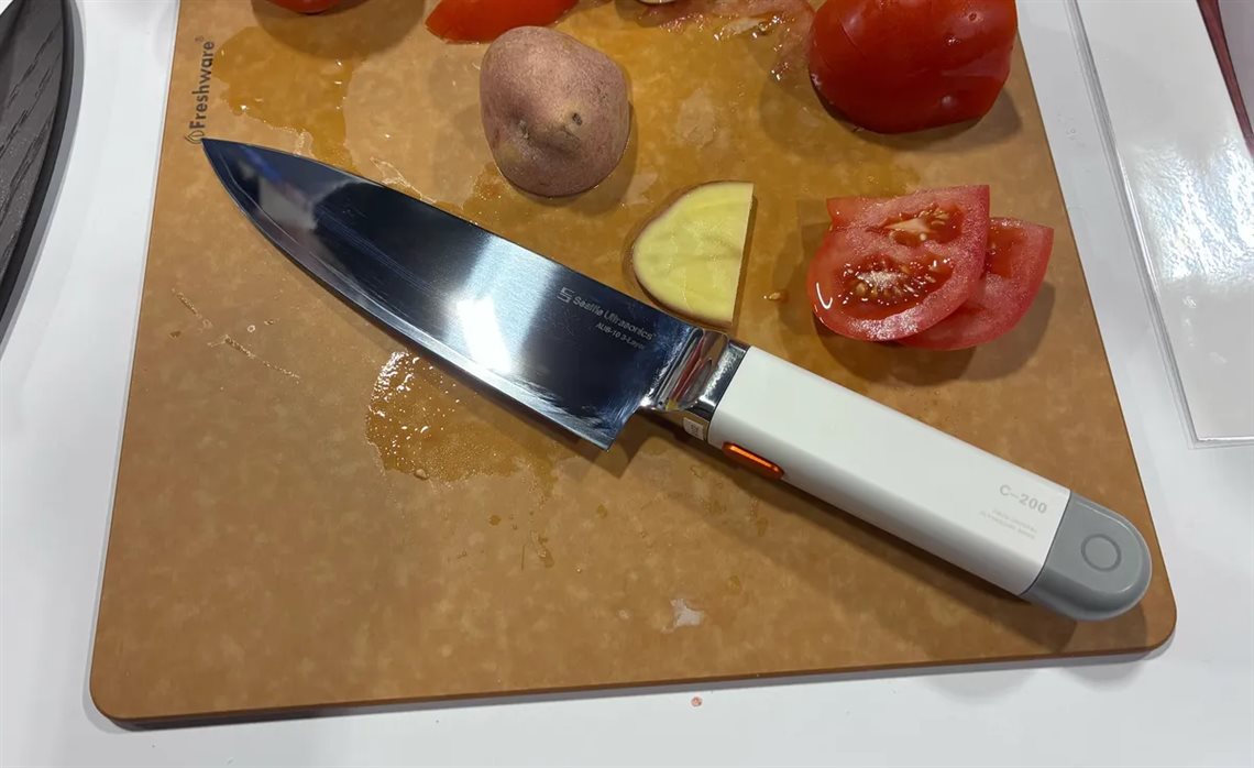 شرکت Seattle Ultrasonics از اولین چاقوی اولتراسونیک جهان در نمایشگاه 2026 CES رونمایی کرده است