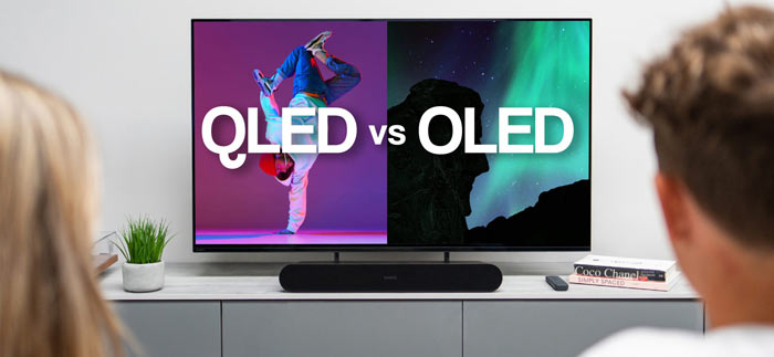 مقایسه تلویزیون OLED و QLED