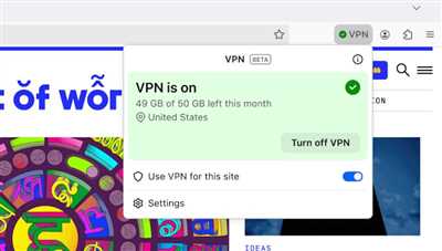آموزش فعال کردن VPN داخلی در مرورگر فایرفاکس