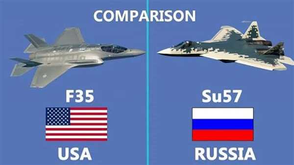 مقایسه جنگنده های F-35 و Su-57