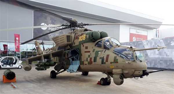 بالگرد روسی Mi-35P Phoenix از خانواده بالگردهای تهاجمی Mi-24/35