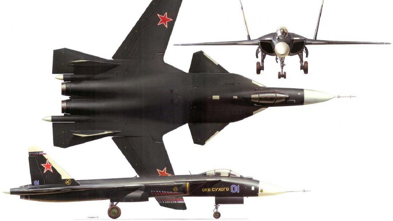 جنگنده Su-47 برکوت