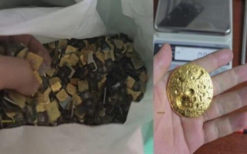 استخراج  طلا از سیم کارت