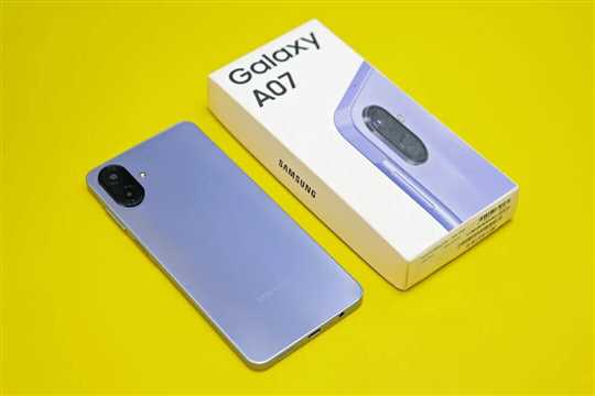 قیمت گوشی سامسونگ Galaxy A07 امروز ۲۱ شهریور ۱۴۰۵