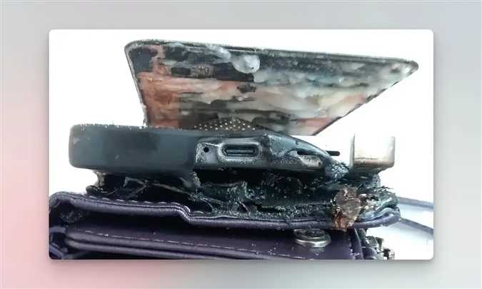 انفجار گوشی گلکسی S25 FE سامسونگ