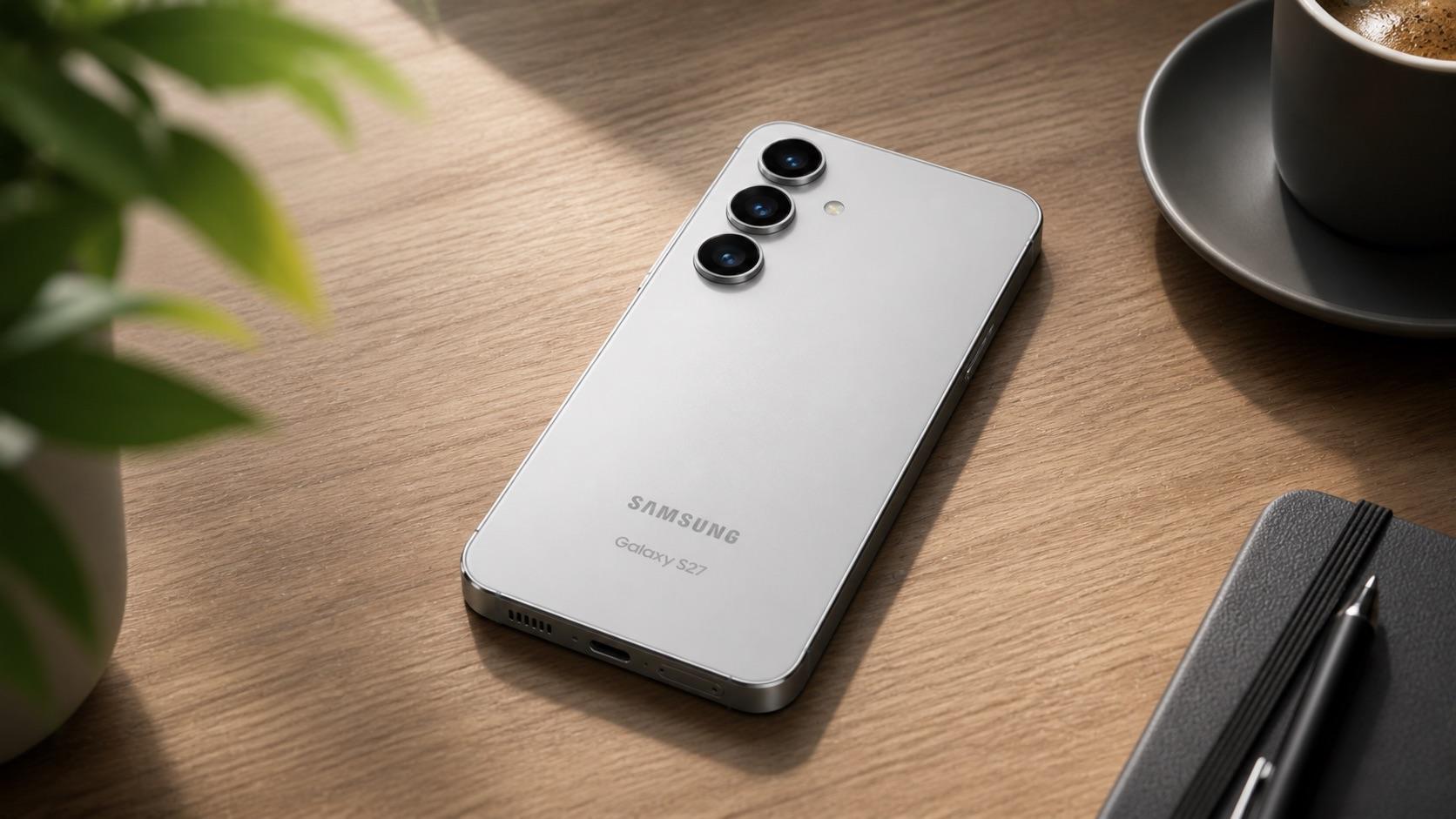 رندر مفهومی گوشی Samsung Galaxy S27 Pro