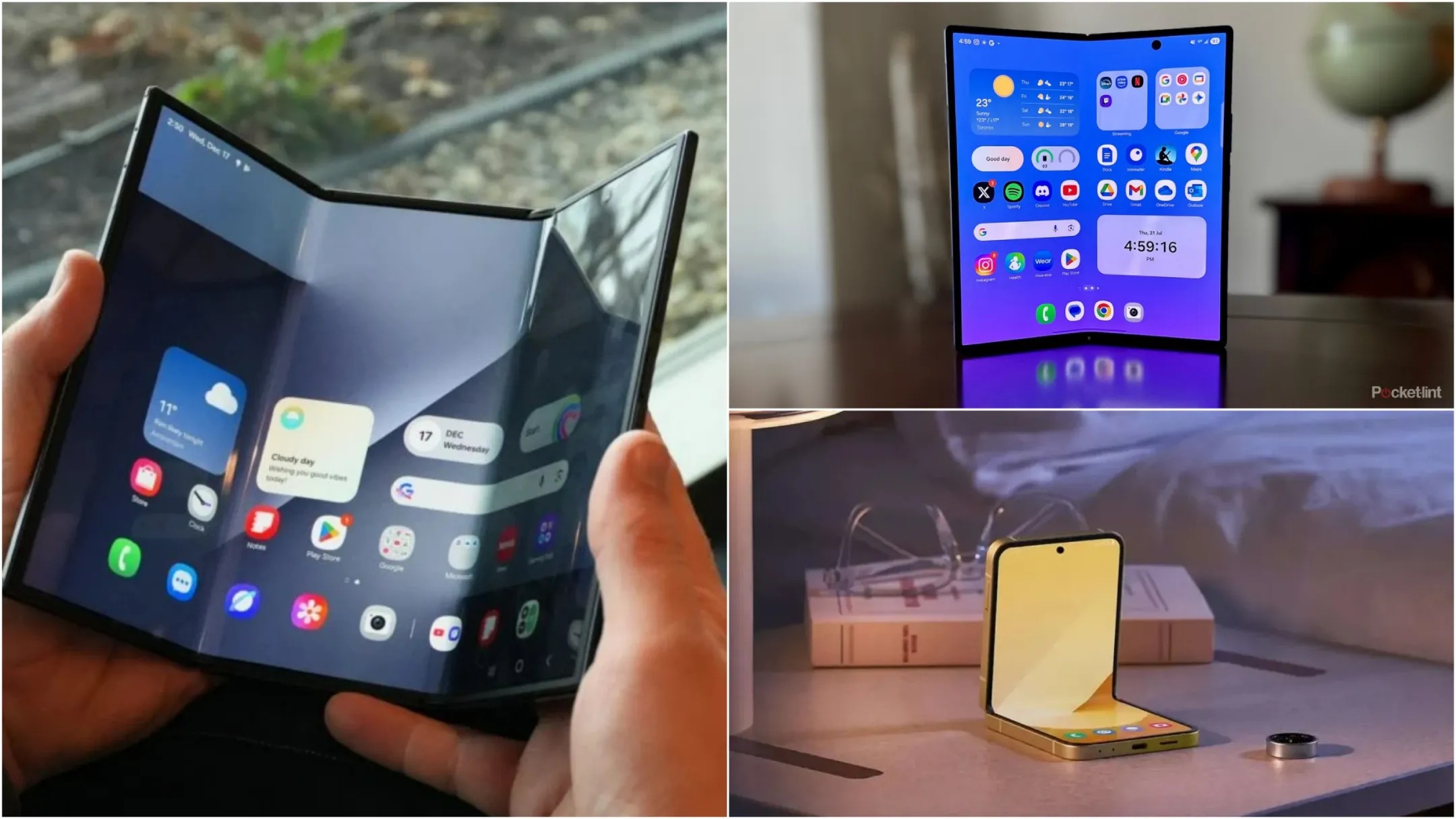 پنل OLED تاشو