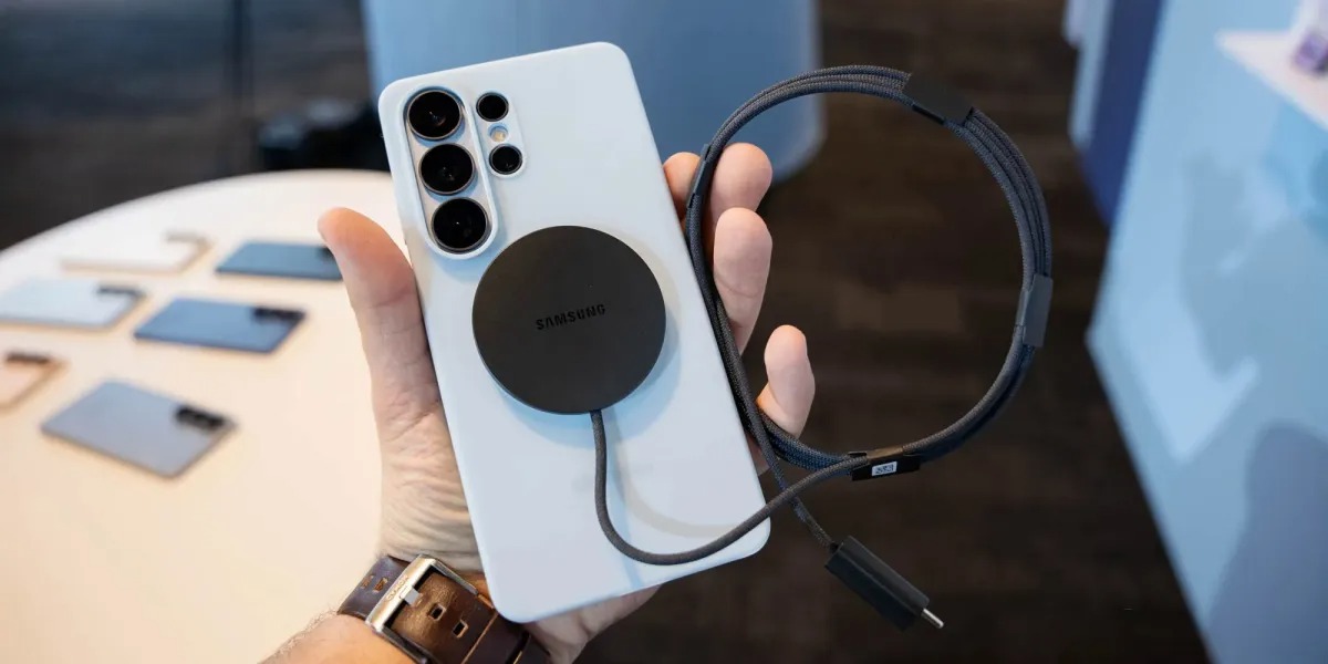 گلکسی S26 سامسونگ آهنربای داخلی Qi2  ندارد