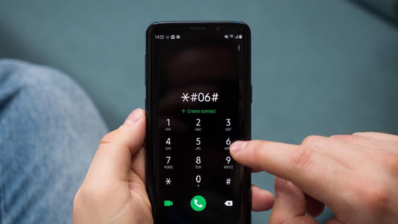 نمایش شماره IMEI گوشی موبایل