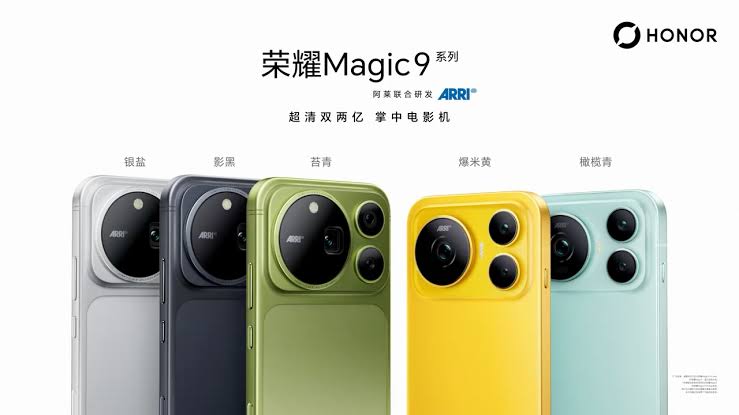 Honor Magic 9 با دوربین دوگانه ۲۰۰ مگاپیکسلی و باتری ۸۰۰۰ میلی‌آمپرساعتی