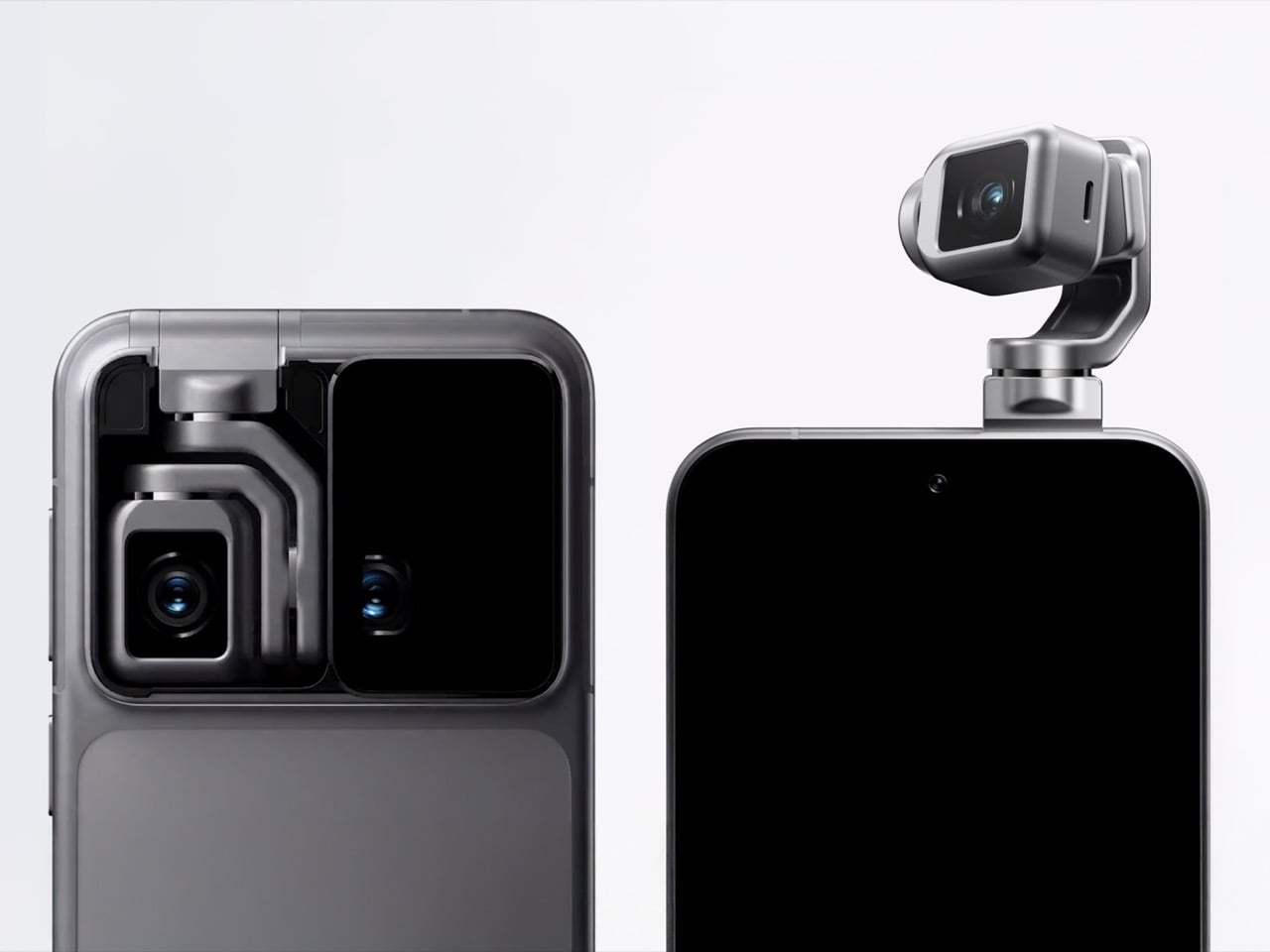 دوربین اصلی ۲۰۰ مگاپیکسلی گوشی Honor Robot Phone روی گیمبال