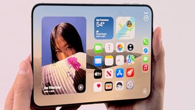آیفون تاشو iPhone Duo اپل با نمایشگر داخلی ۷.۶ اینچی