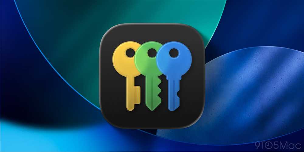 اپلیکیشن Passwords آیفون