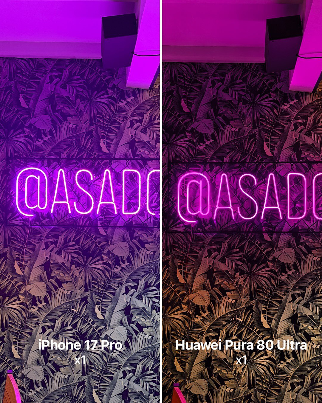 مقایسه آیفون ۱۷ پرو و هواوی پیورا ۸۰ اولترا