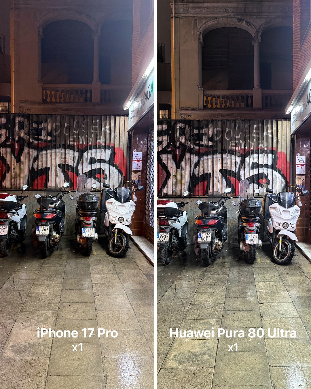 مقایسه آیفون ۱۷ پرو و هواوی پیورا ۸۰