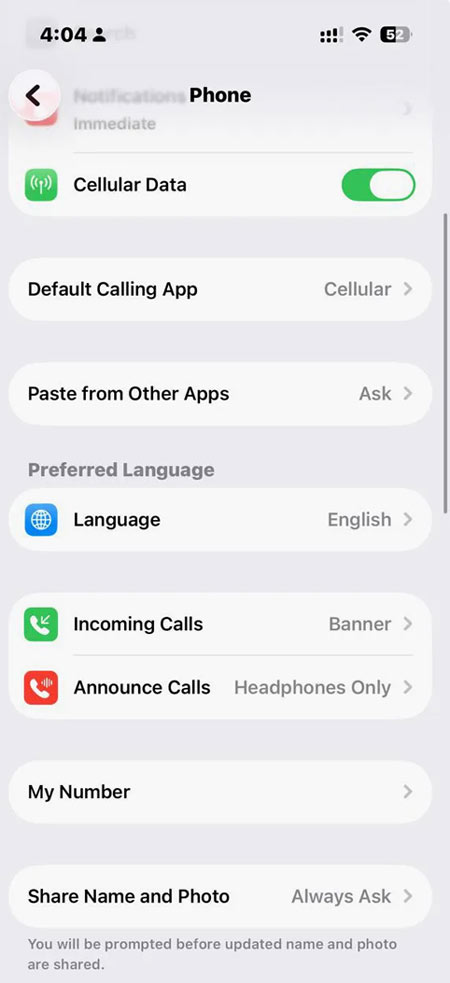 مدیریت نحوه نمایش هشدار در گوشی آیفون