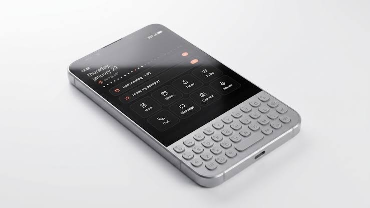 گوشی Minimal Phone 2 با نمایشگر OLED و کیبورد فیزیکی QWERTY